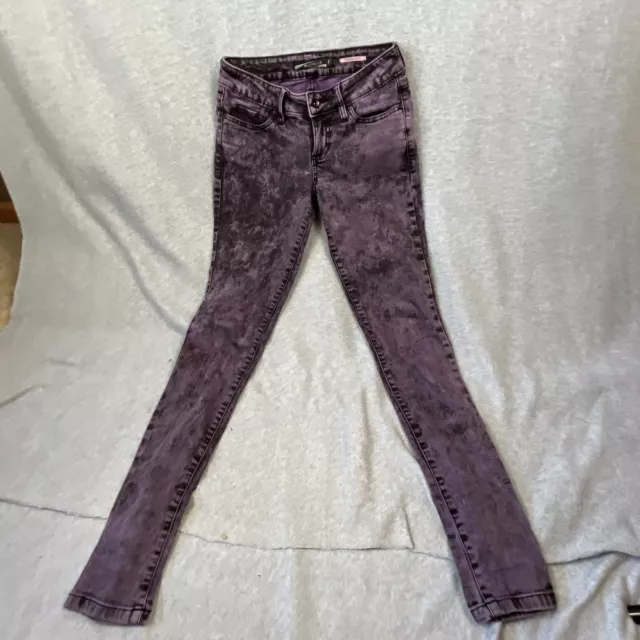 Lovesick Jeans Woman’s 1 Purple Tie Dye The Skinny