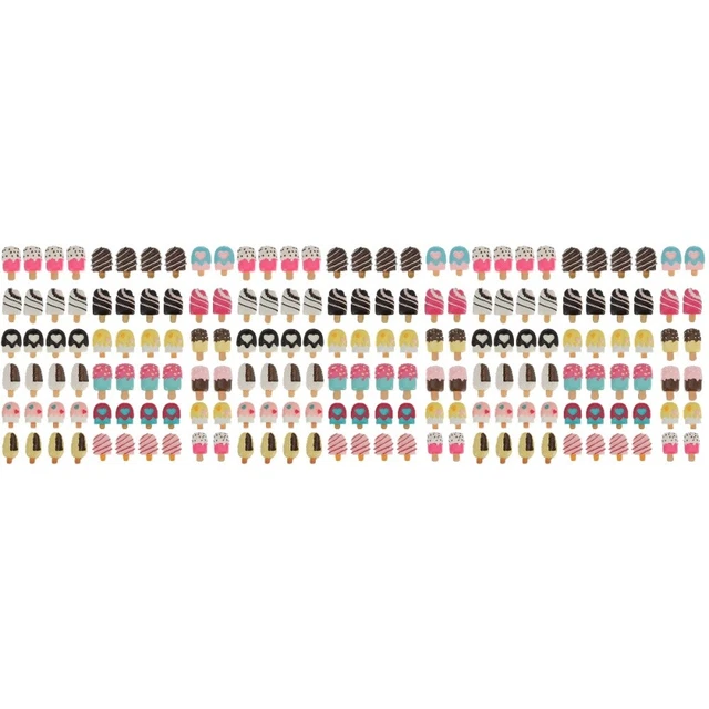 150 piezas Accesorios de resina helado Kawaii-Cabujones Mini-Cabujones de resina Funda para móvil niño