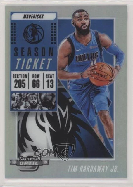 2018-19 Panini Contenders Optic Season Ticket Silver Prizm Tim Hardaway Jr #36