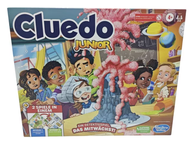 Brettspiel Hasbro Cluedo Junior Detektivspiel Spielbrett Rätsel