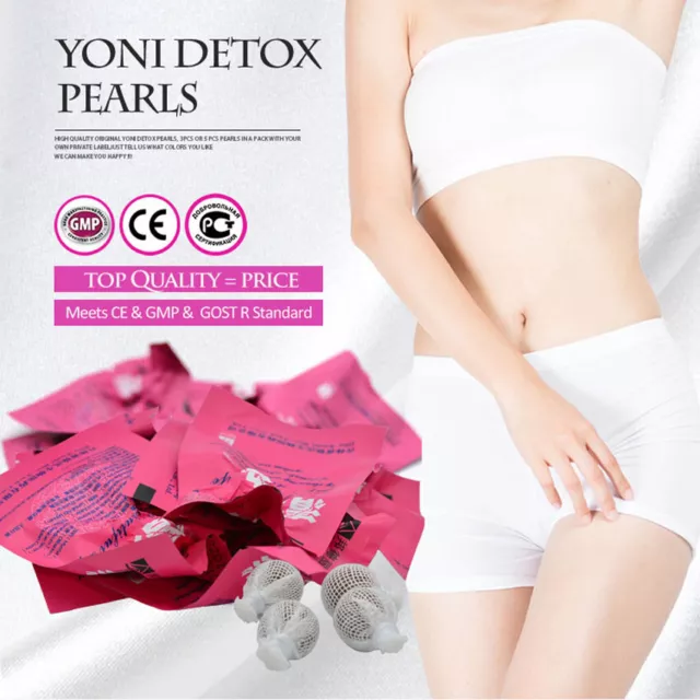 20 Pcs Yoni Detox Pearls Fibroid Treat Beautiful Life Vaginal Infection