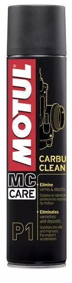 Motul P1 Carbu Clean 400ml Carburetor Cleaner Cleaning Spray