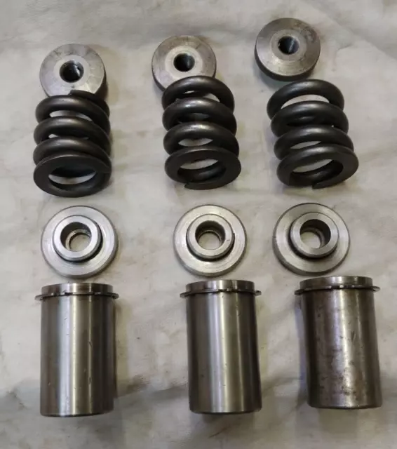 Lot of 3 strippit 1/2" snap a part guides, spring retainer, spring, punch head