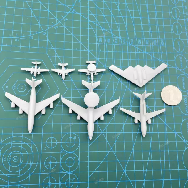 1/700 US fighter jet with landing gear wing opening 7pcs