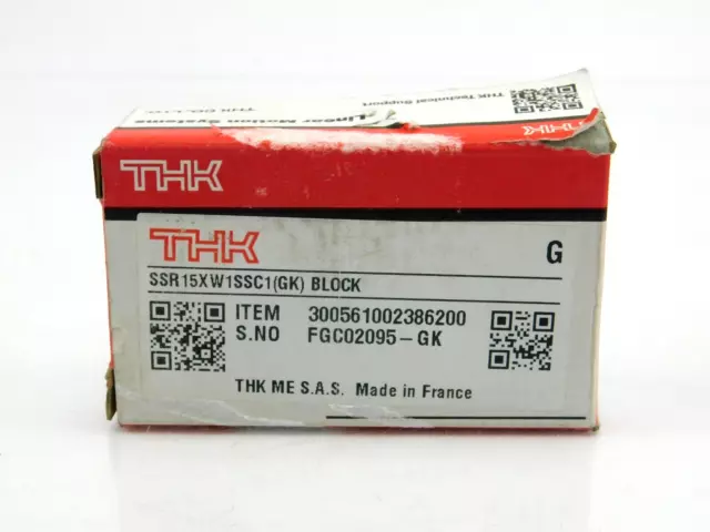 THK Ssr 15XW1SSC1 ( Gk ) Bloc 300561002386200 FGC02095-GK