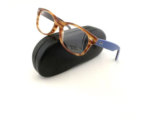 New Ray-Ban Frames Acetate Light Tortoise Blue Rx Eyeglasses RB 5184 5799 54 18