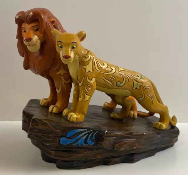 Enesco Disney JIM SHORE LION KING "Love at Pride Rock" Simba & Nala Figurine