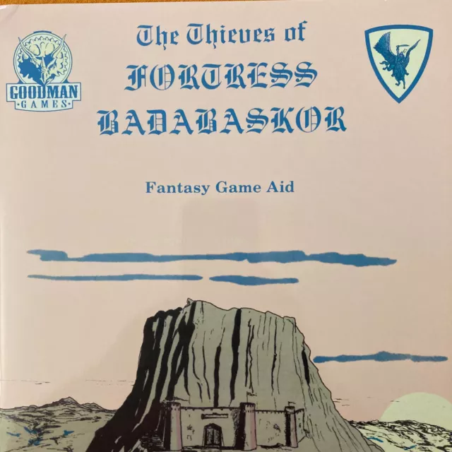 The THIEVES of FORTRESS BADABASKOR — Judges Guild — Goodman Games Facsimile