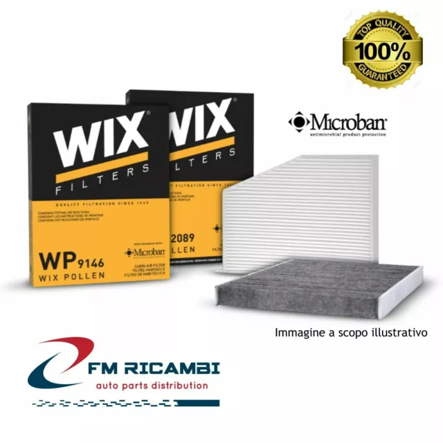 Wp9273 Wix Filters Filtro Abitacolo Carboni Attivi Mercedes-Benz Slk (R171-R172)