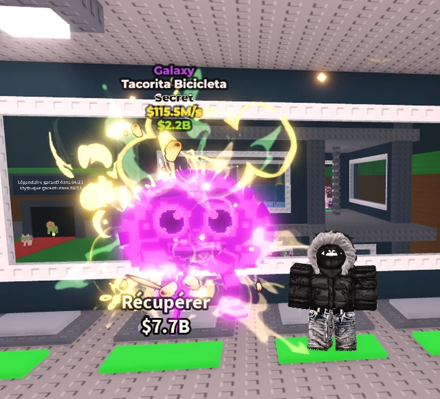 Code Roblox Steal A Brainrot - Tacorita Bicicleta 379M/S - Neuf Pour PC, PS5, Android