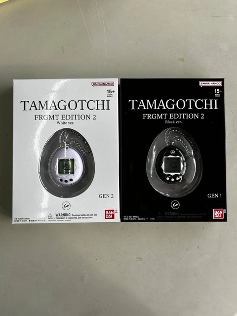 ORIGINAL TAMAGOTCHI FRGMT EDITION 2 Negro Blanco ver juego