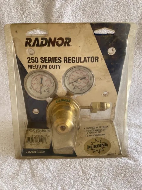 Radnor 250 Series Regulator Medium Duty - Tpr250-500-580 Inert Gas