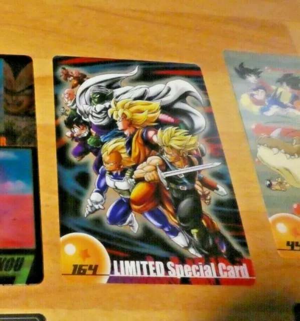 Dragon Ball Z Dbz Morinaga Wafer Card Carddass Limited Special Carte 164 Jap Nm
