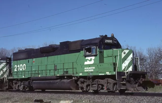 BN GP38-2 - Number - 2100 w/Another - ORIG - KR - rals2795