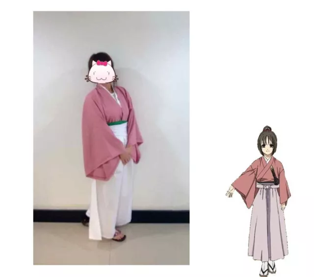 Hakuouki Yukimura Jiziru Chizuru kimono Halloween Costume Complete Cosplay 2