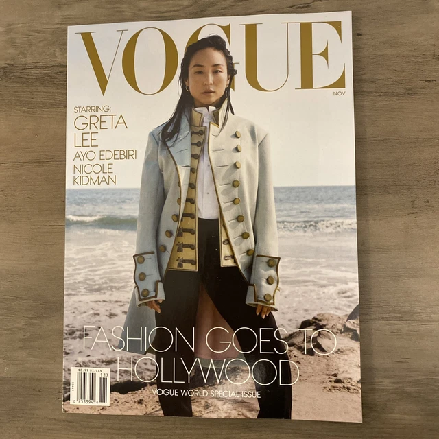 VOGUE MAGAZINE NOVEMBER 2025 Greta Lee Ayo Edebiri Nicole Kidman