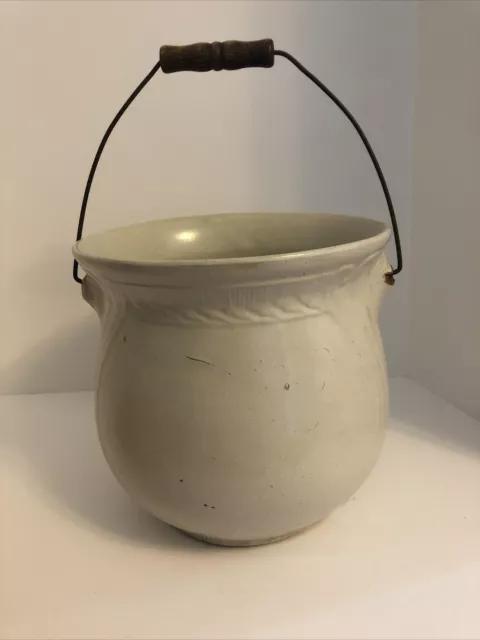 Antique Porcelain Bucket 1800s