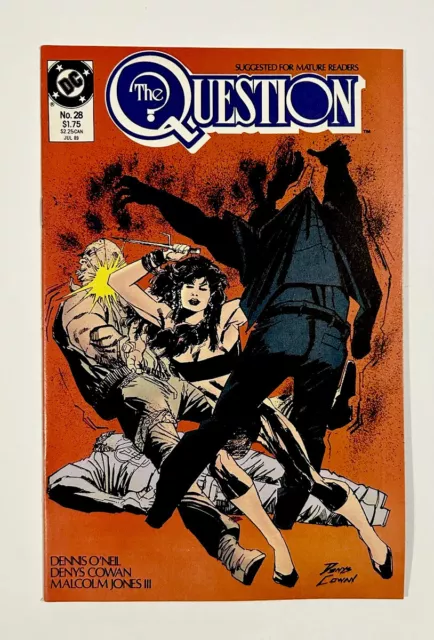 The Question #28 DC Comics July 1989 NM-