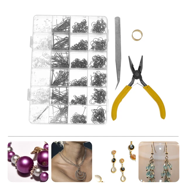 1 Set DIY Boucles d'oreilles Bijoux Pendentif Boucle d'oreille Crochets Open Jum
