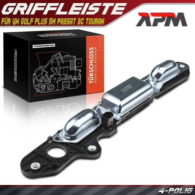 Flynsu Griffleiste Für Heckklappe Mit Schloß - Passend Für VW Golf Plus, Passat, Touran 2006-2008