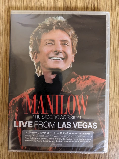 BARRY MANILOW LIVE from Paris Las Vegas (DVD) EUR 52,89 - PicClick ES