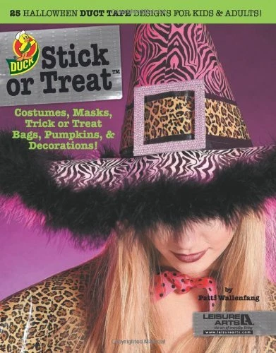 Stick or Treat  25 Halloween Duct Tape Designs for Kids   Adults