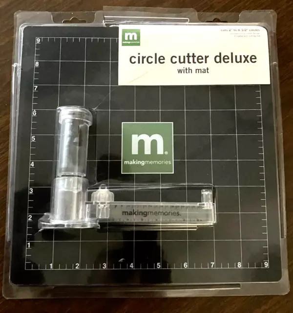 Making Memories Circle Cutter Deluxe with Mat Scrapbooking Crafts