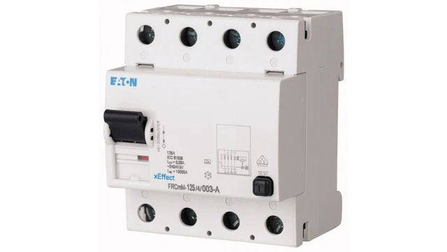Fehlerstromschutzschalter 4P 125A 0,5A Typ AC FRCMM-125/4/05 187817 /T1DE
