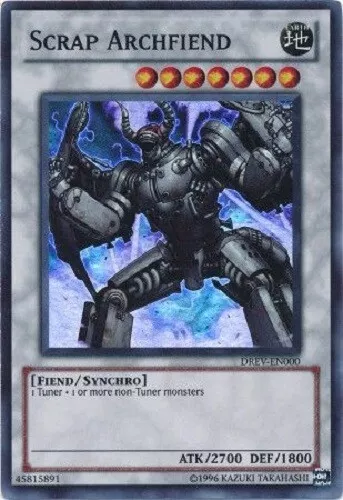 SCRAP ARCHFIEND (DREV-EN000) - YuGiOh Super Rare Unlimited Synchro