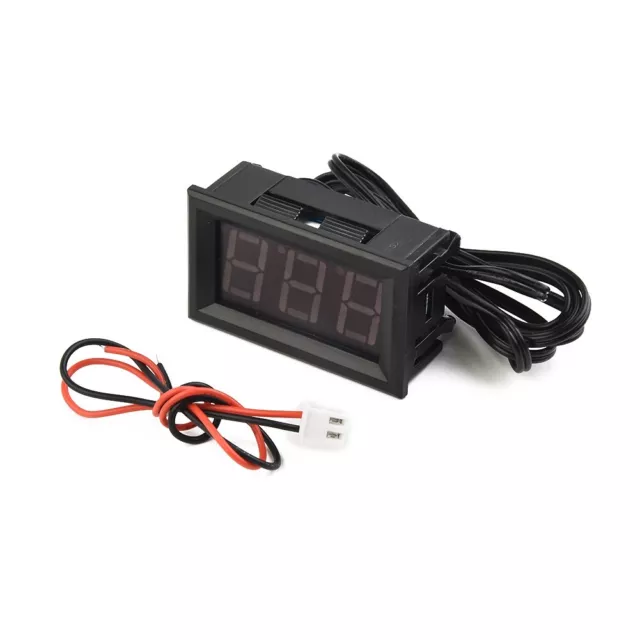 Thermomètre numérique fiable 12 V pour mesure de température industrielle