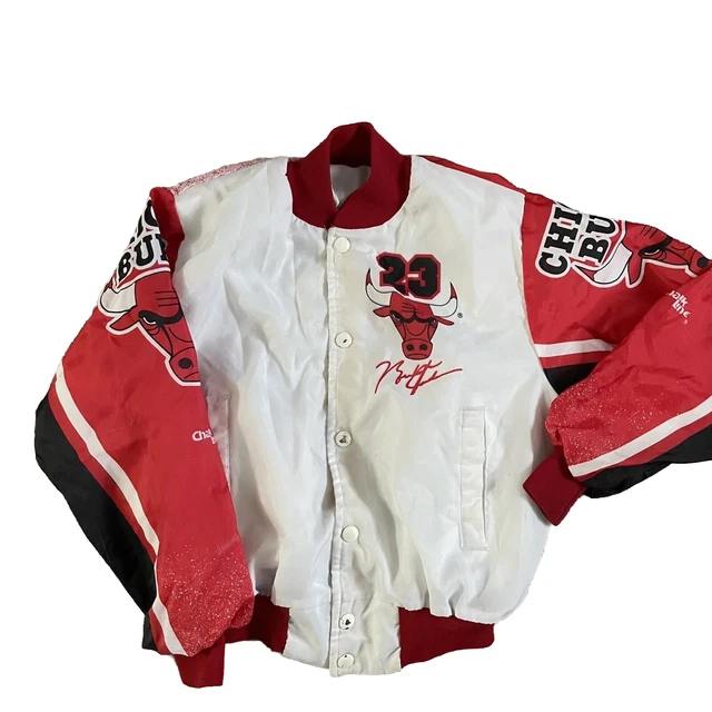 VINTAGE NBA 90S Chalk Line Michael Jordan Bulls Youth Size 10/12 Jacket