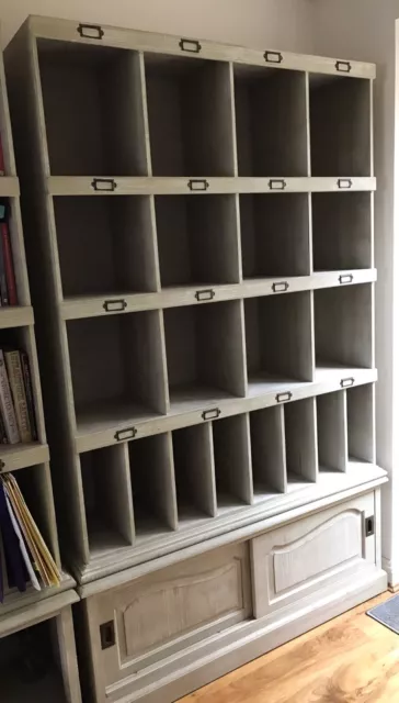 Large Library style bookcase/display unit, eyecatching and unusual.
