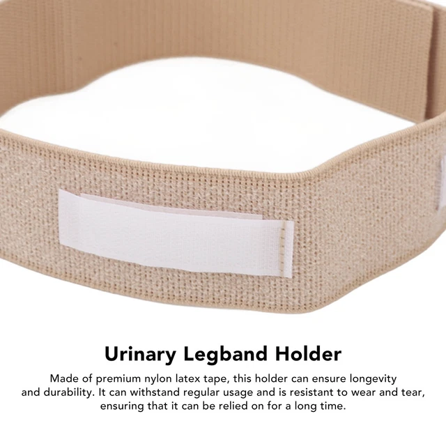 Catetere Legband Holder Regolabile Catetere Urinario Bag Fixation Slipless L DB3