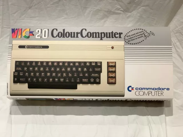 Commodore VIC-20 Computer EMPTY BOX SLEEVE Reproduction