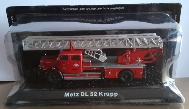 CAMION DE POMPIER KRUPP DL52 1/43 BOITE D'ORIGINE - Boutique Loisir et