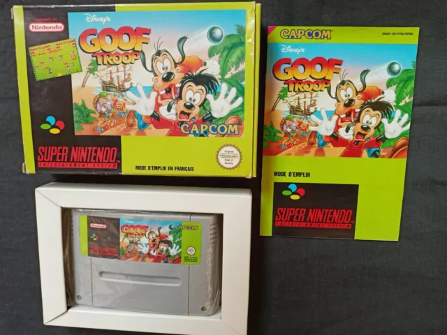 Goof  Troop FAH Super Nintendo  snes envoi rapide et suivi