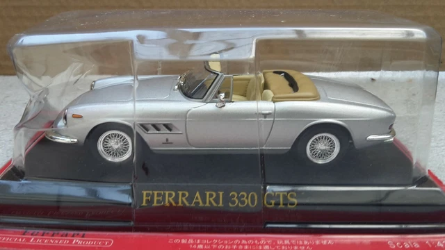 Ixo ? Pour Presse Ferrari 330 Gts Grise Neuf En Blister