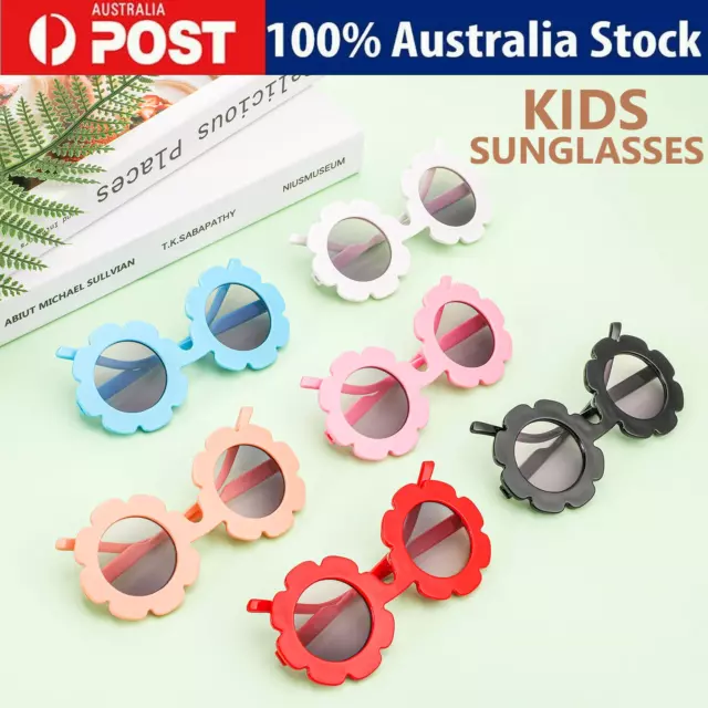 Polarized Kids Silicone Sunglasses Boys Girls Eyewear Shades UV400 Baby Children