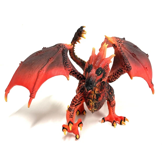 Figurine Dragon De Lave Schleich ELDRADOR - Avec Ailes Et Mâchoire Mobiles - Pour Enfants 7 Ans Et Plus