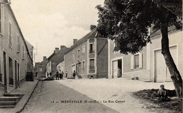 Longjumeau - Carte postale ancienne et vue d'Hier et Aujourd'hui