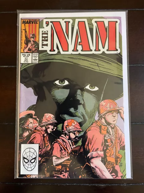 The Nam 17 High Grade Marvel Comic Book D71-210