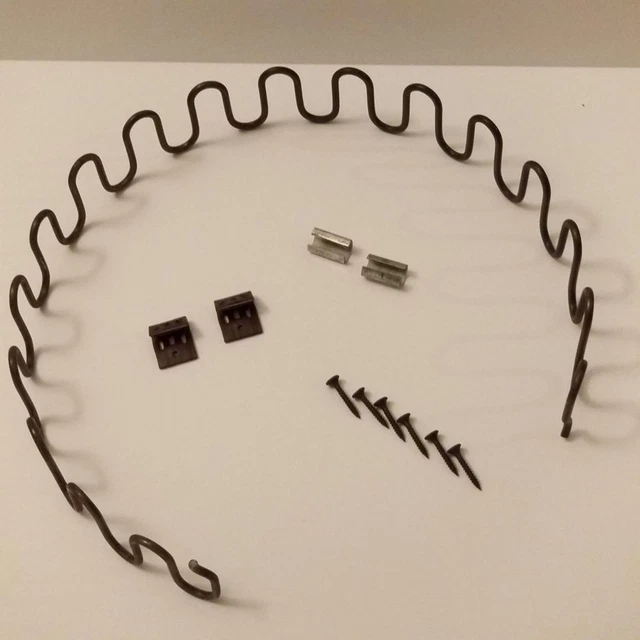Sofa Repair Kit With 19" Springs, Clips & Screws | DIY Recliner Fix For Berkline