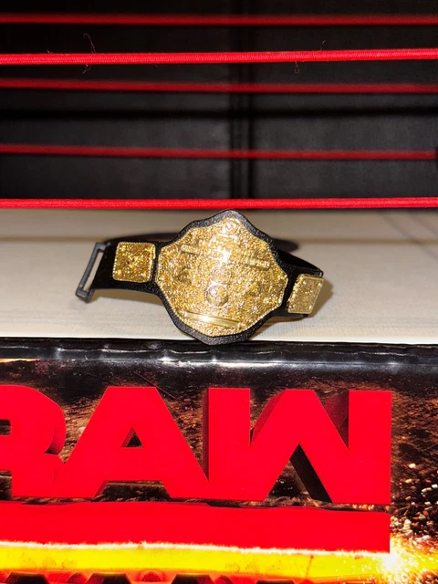 WWE WCW JAKKS World Heavyweight Championship Belt Wrestling COMBINED P&P