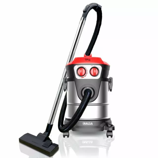 INALSA Vacuum Cleaner Commercial/ Industrial Wet and Dry Micro WD21-1600W