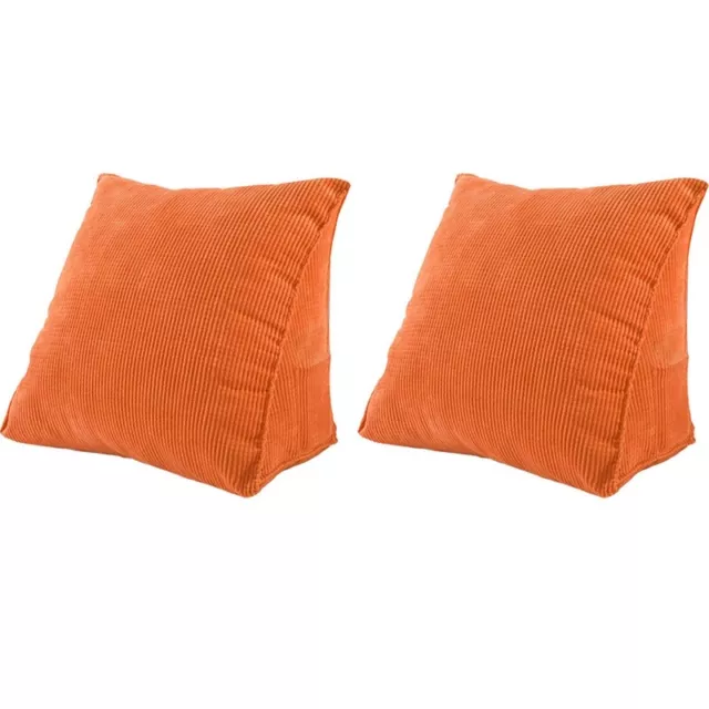 2X Coussin de Dossier Cale de Lecture de Couleur  Coussin Dorsal Lombai1558