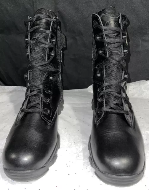 Bates GX 8 Gore Tex Side Zip E02268 Mens Black Leather Tactical Boots Size 9.5