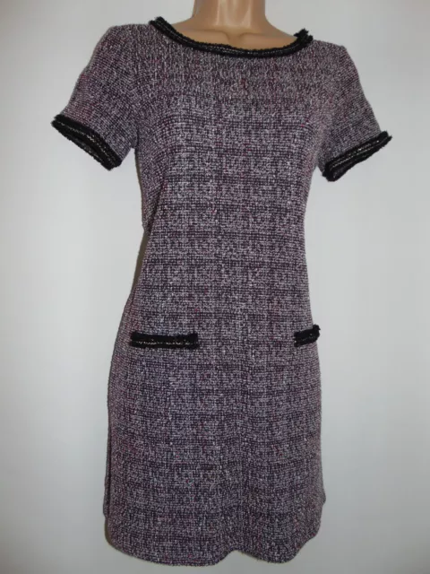 Cache Cache French Boutique 76% Cotton Jersey  60's Style Dress Tunic, UK 8