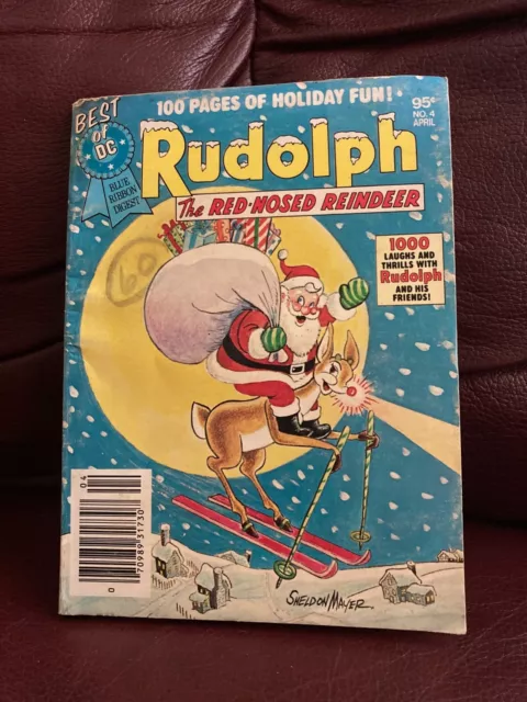 Best of DC; Blue Ribbon Digest #4;  Rudolph the Red-Nosed Reindeer paperback