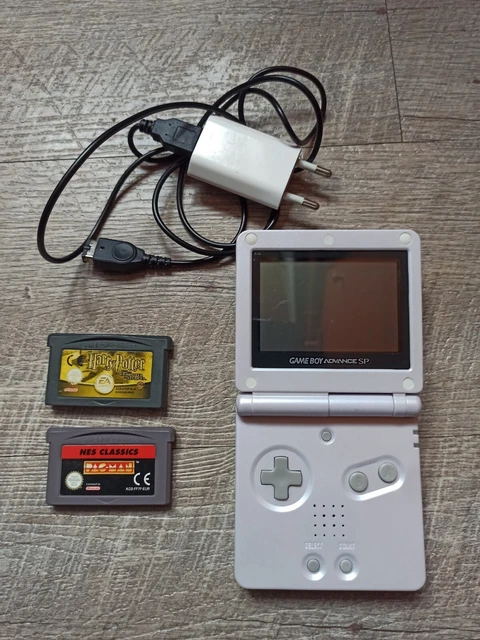 gameboy advance sp + 2 jeux
