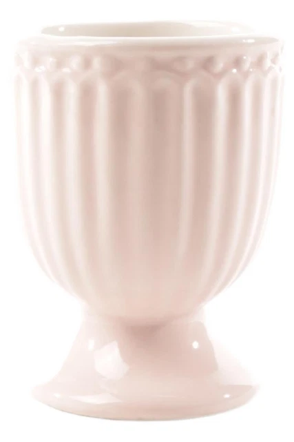 Vaso per uova GreenGate Alice porcellana rosa decorazione in rilievo - perfetto per la tua mattina